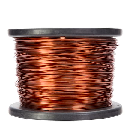 Magnet Wire, 200°C, 20 AWG, 10 Lbs, 3142' Length, 0.0343 Diameter, Natural